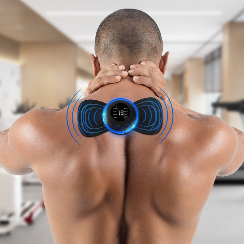 Mini Massage Patch Cervical Massager Shoulder And Neck Massager  8 Modes 19 Gears